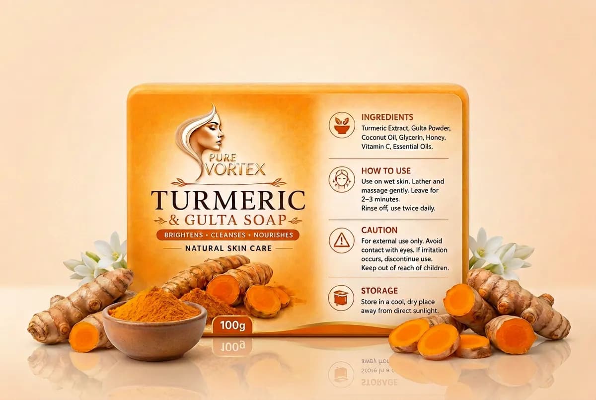 Turmeric & Gulta Soap