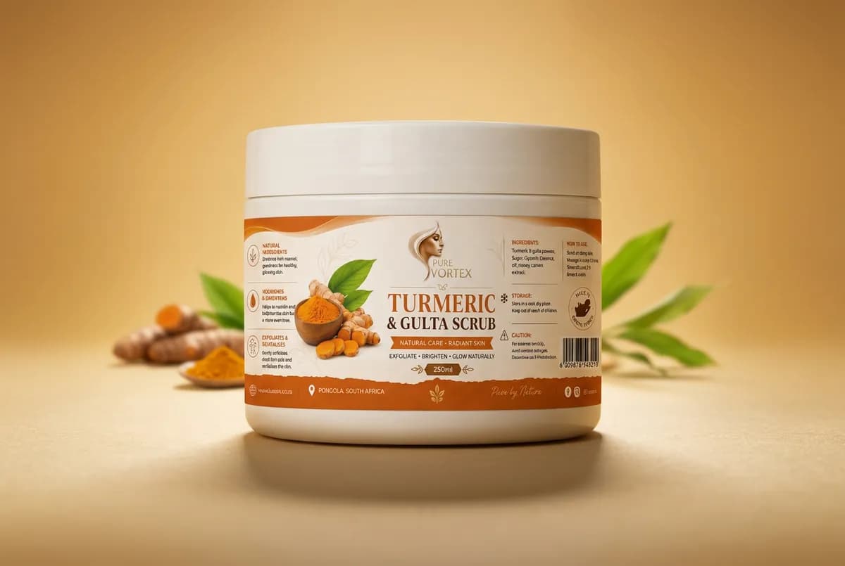 Turmeric & Gulta Scrub